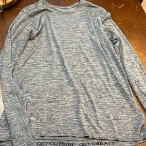 Soft mens grey lulu long sleeve